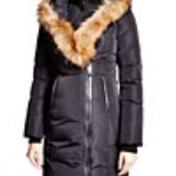 Mackage Kay Down Coat with Natural Fur Signature Collar Size M - Picture 16 of 16
